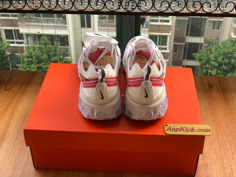 Undercover x Nike Epic React Element 87 Hyaline/Big red-white AQ1813-345 - Review